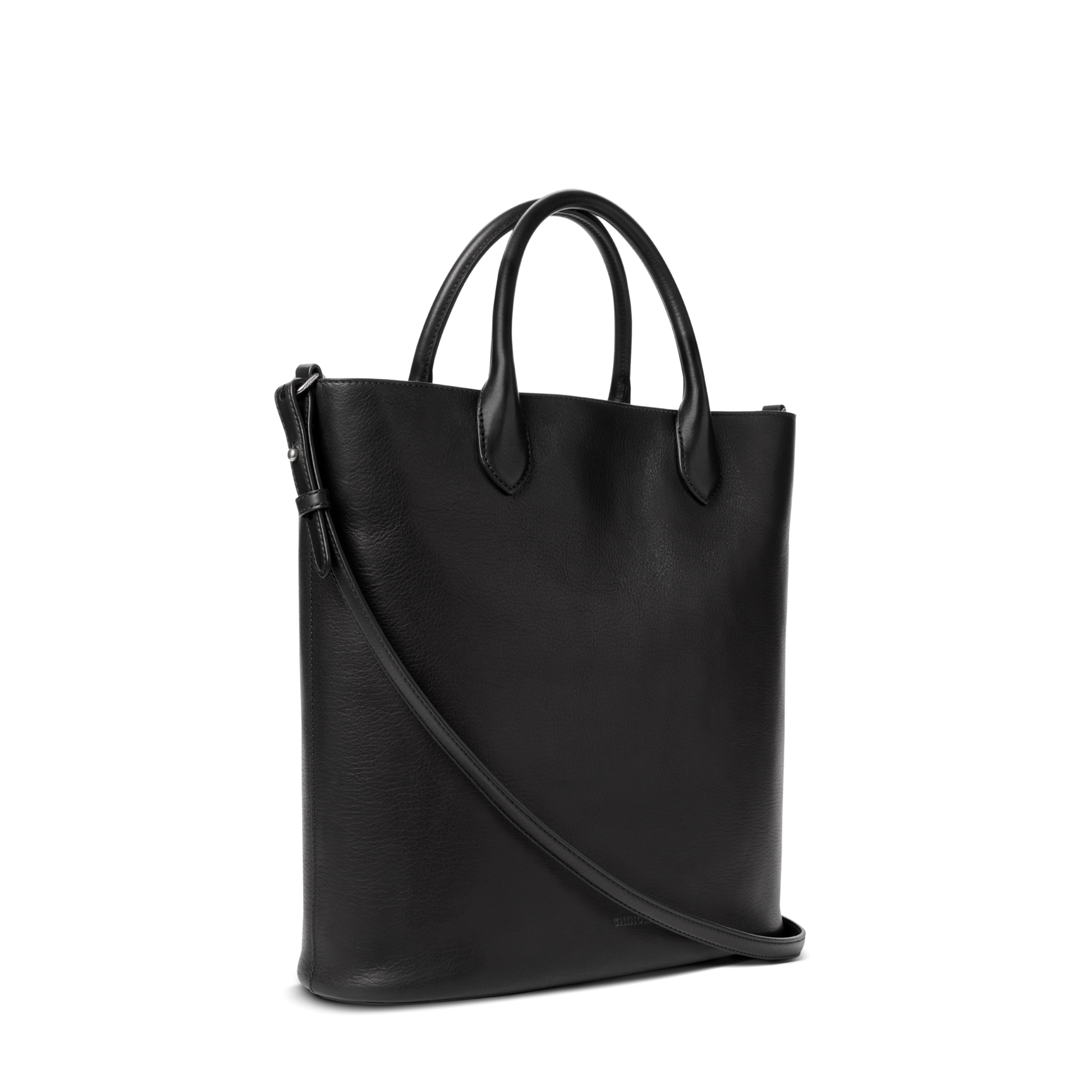 Shinola Leather 12 Hour Tote Bag S0320301989-1-Blk-OS-VNM