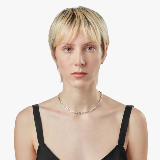 Silver Signature Link Necklace S1820296331-1-StrlngSil-OS-THA