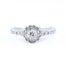 Vintage Round Diamond Engagement Ring 4690046