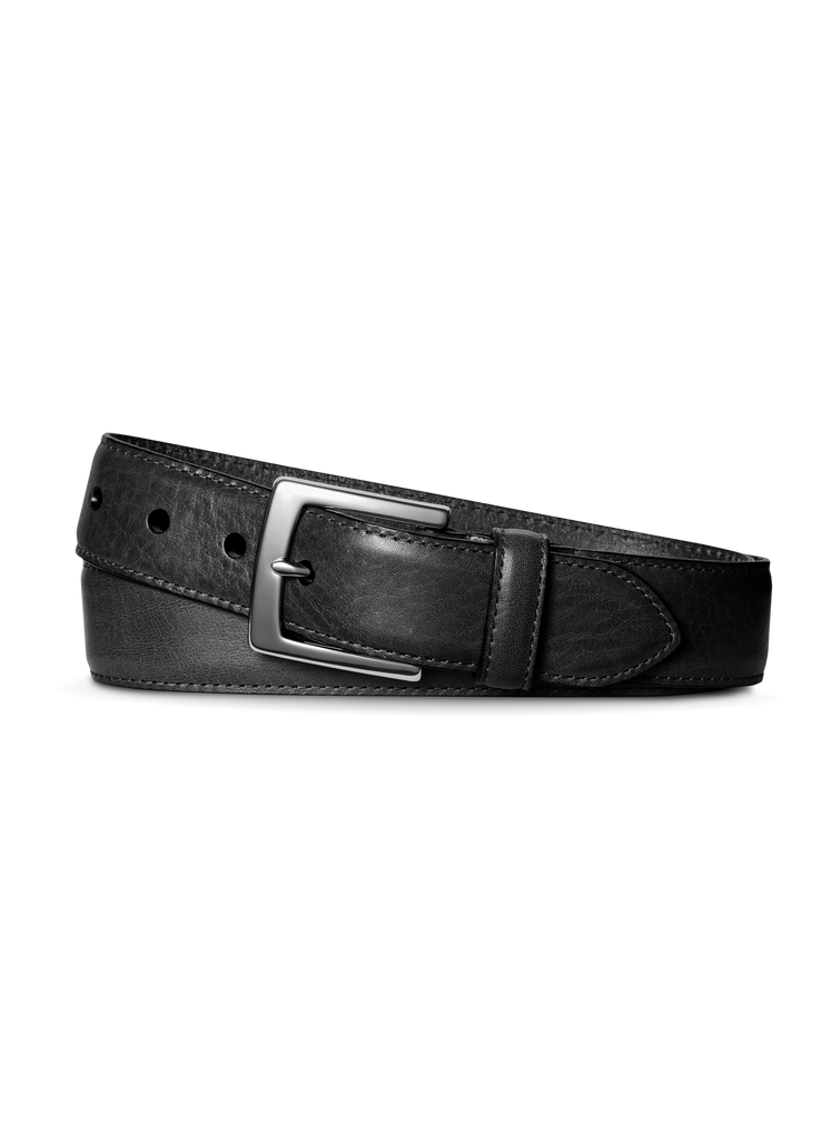 Shinola Leather 1 1/2" Bedrock Belt S0320135629-1-Blk-32-GBR