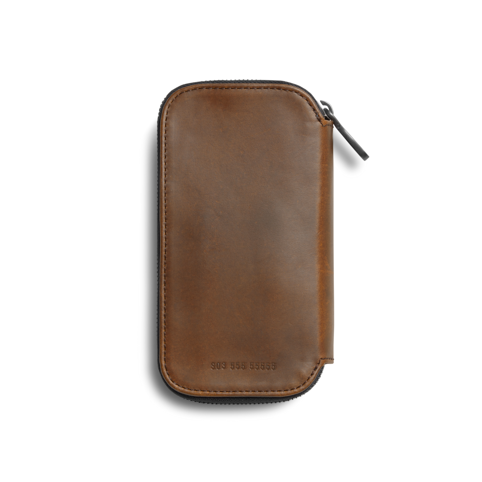 Shinola Leather Travel Watch Case S0320286878-1-MedBrn-OS-USA