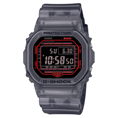 G-Shock DWB5600G-1 Digital Toughness Bluetooth Translucent Black