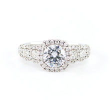 Cushion Halo Diamond Engagement Ring 4690064