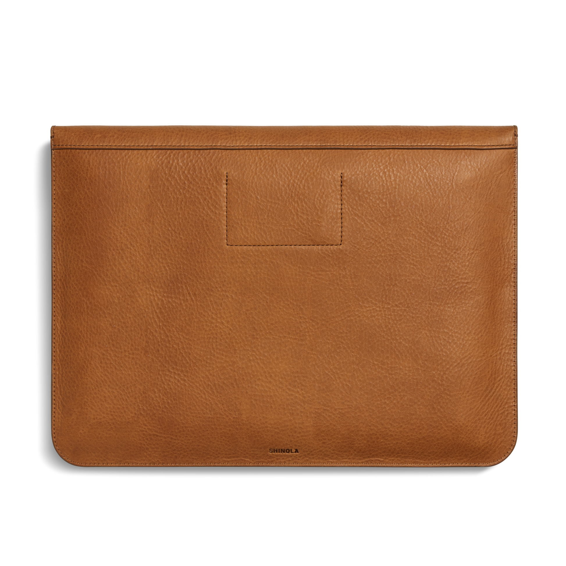 Shinola Leather Laptop Sleeve S0320301985-1-Tan-OS-VNM