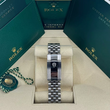 Rolex Date Just 41mm Smooth Mint Green Dial Jubilee 126300 New
