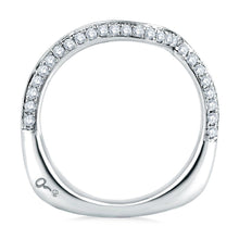 A.Jaffe Wedding Bands Signature Diamond Swirl MRS322/37