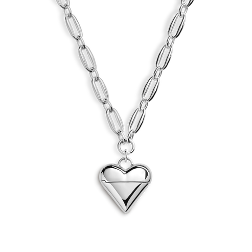 Shinola Jewelry Give Your Heart Away Pendant Necklace S1820304678-1-StrlngSil-OS-THA