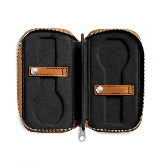 Shinola Leather Travel Watch Case S0320228342-1-Tan-OS-CHN