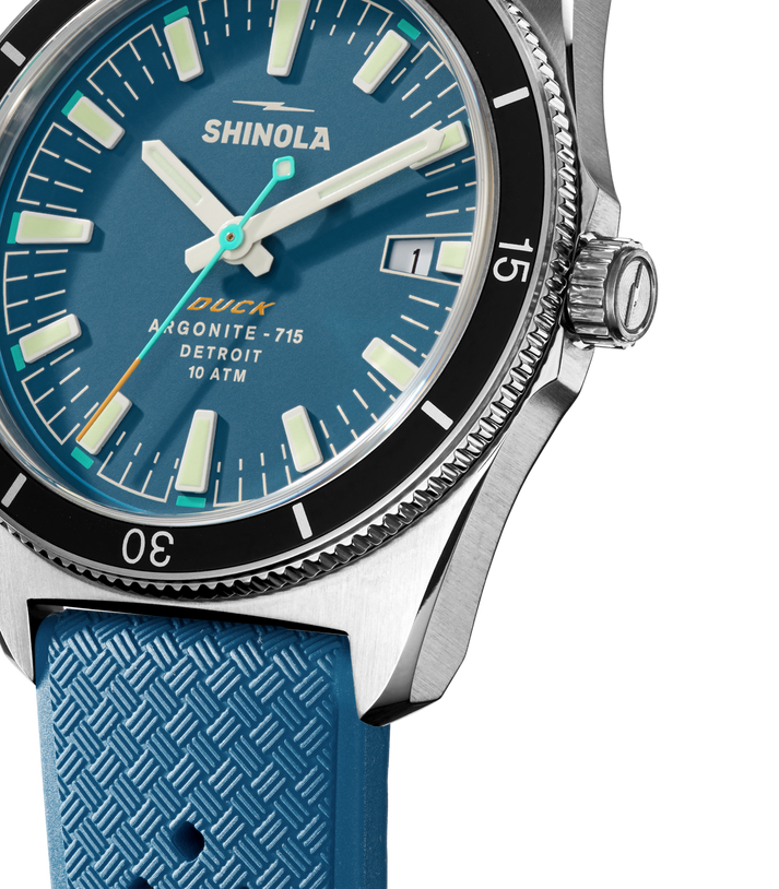 Shinola Duck Watch S0120301731-1-Blu-40-USA