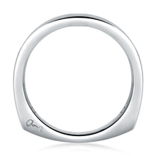 A.Jaffe Wedding Bands Simple Classic Signature Band MRS166/PL