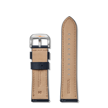 24mm Navy Leather Watch Strap S1120300480-1-Nvy-24\22-USA