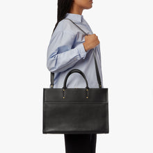 Shinola Leather Day Satchel S0320301981-1-Blk-OS-VNM