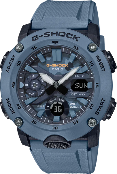 G-Shock GA2000SU-2A Utility Color Blue Camo