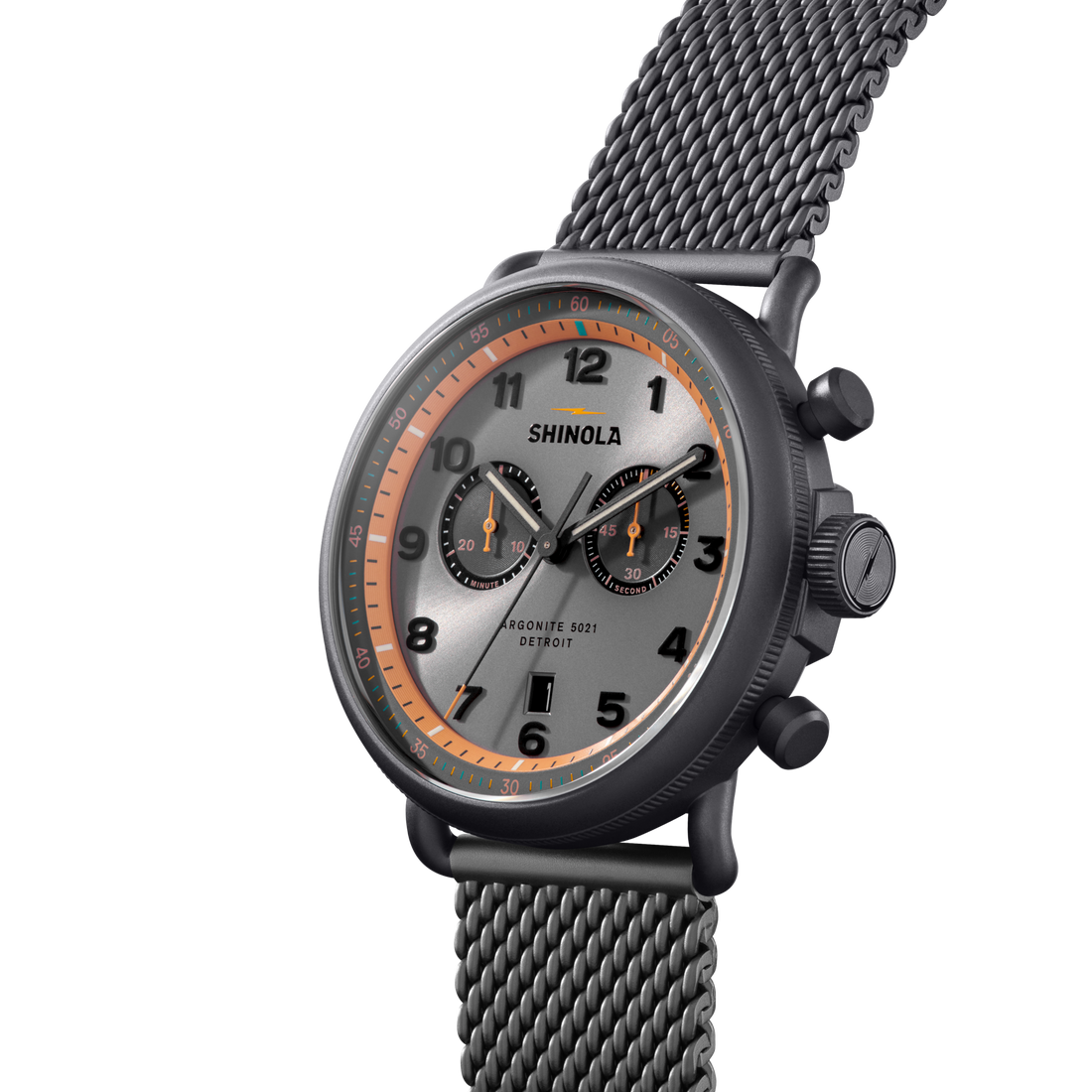 Shinola Canfield C56 Chronograph Watch S0120494097-1-CoolGry-43-USA