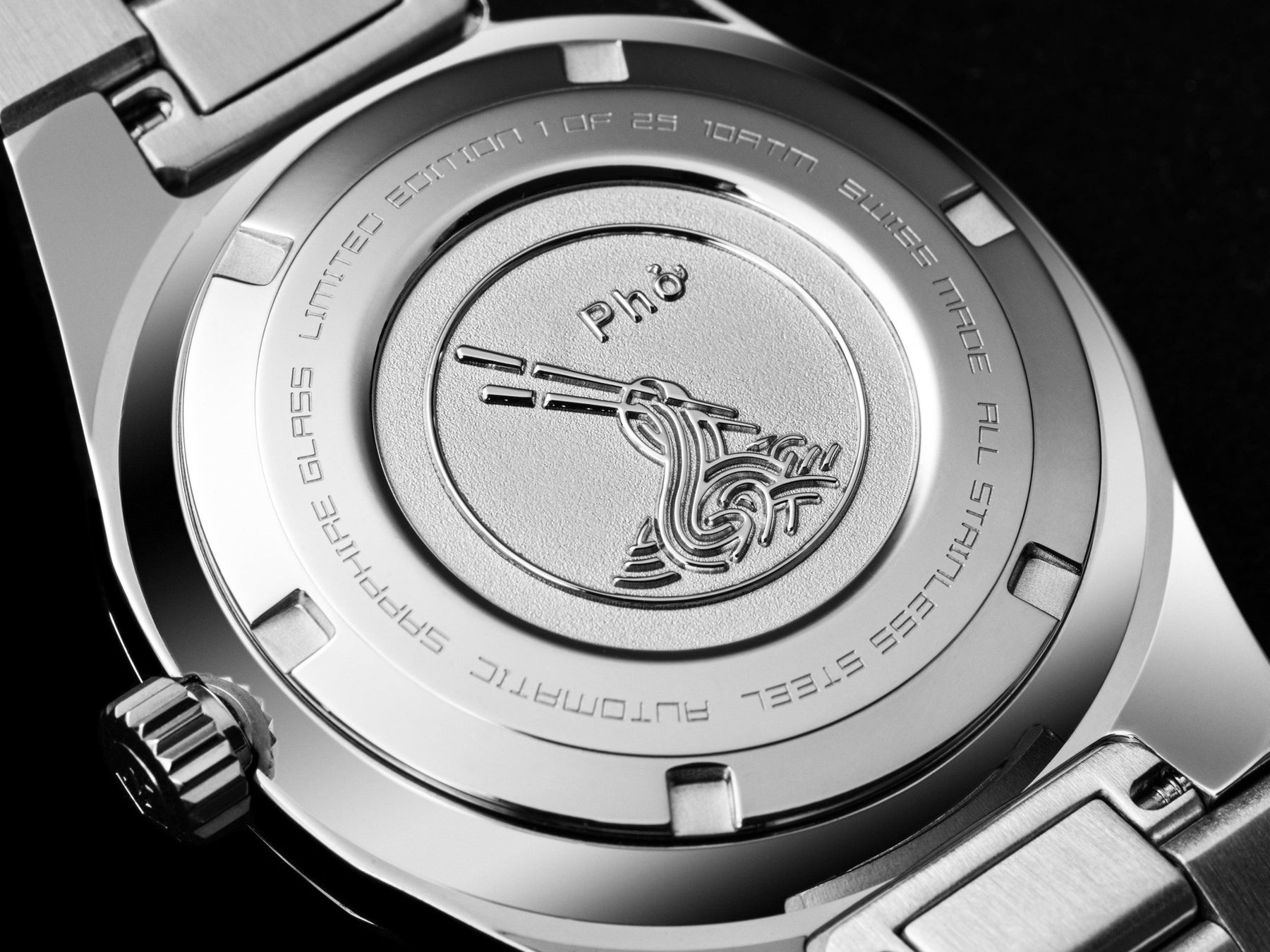 Nivada Bold reinterpretation of the iconic watch F77 PHO
