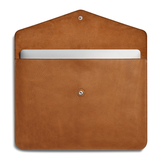 Shinola Leather Laptop Sleeve S0320301985-1-Tan-OS-VNM