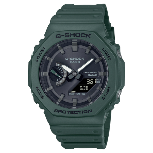 G-Shock GAB2100-3A Casioak Bluetooth Solar Green