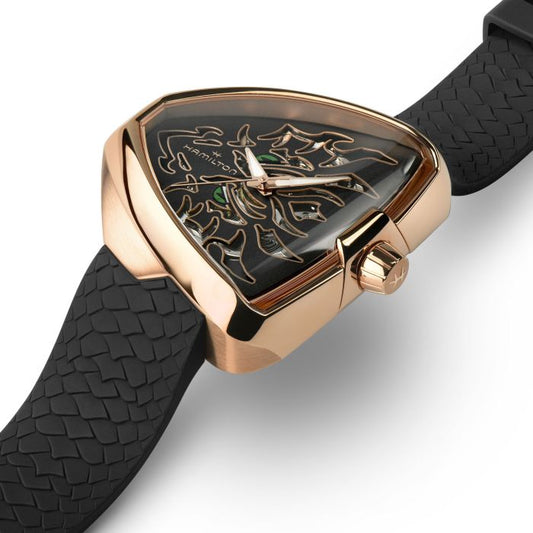 Hamilton Ventura Elvis80 Skeleton Auto Watch H24525332