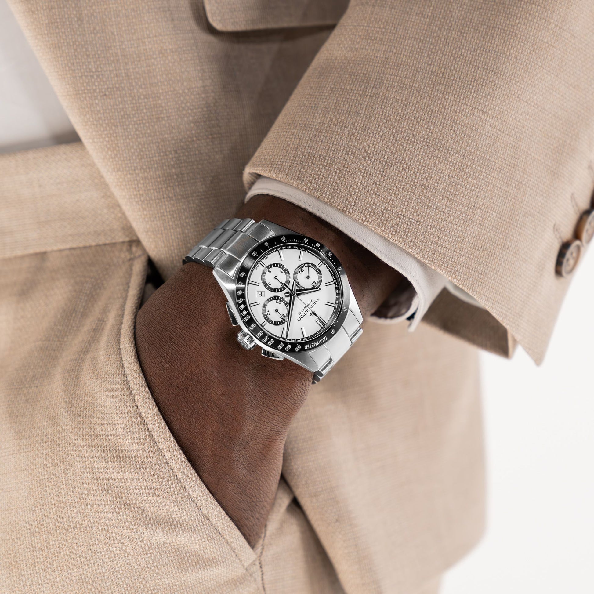 Hamilton Jazzmaster Performer Autochrono 42mm H36606110