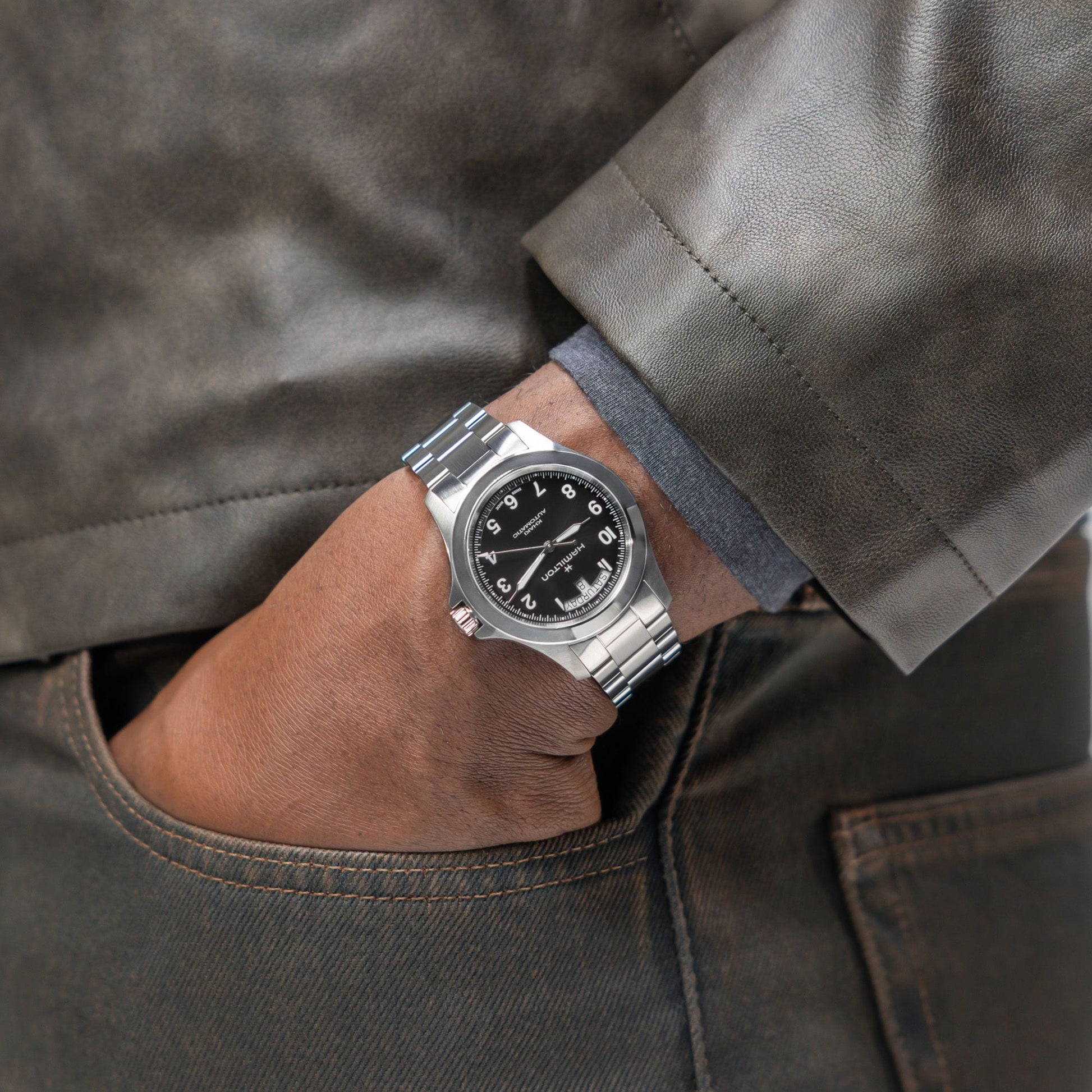 Hamilton Khaki Field King Day-Date 40mm H64475131