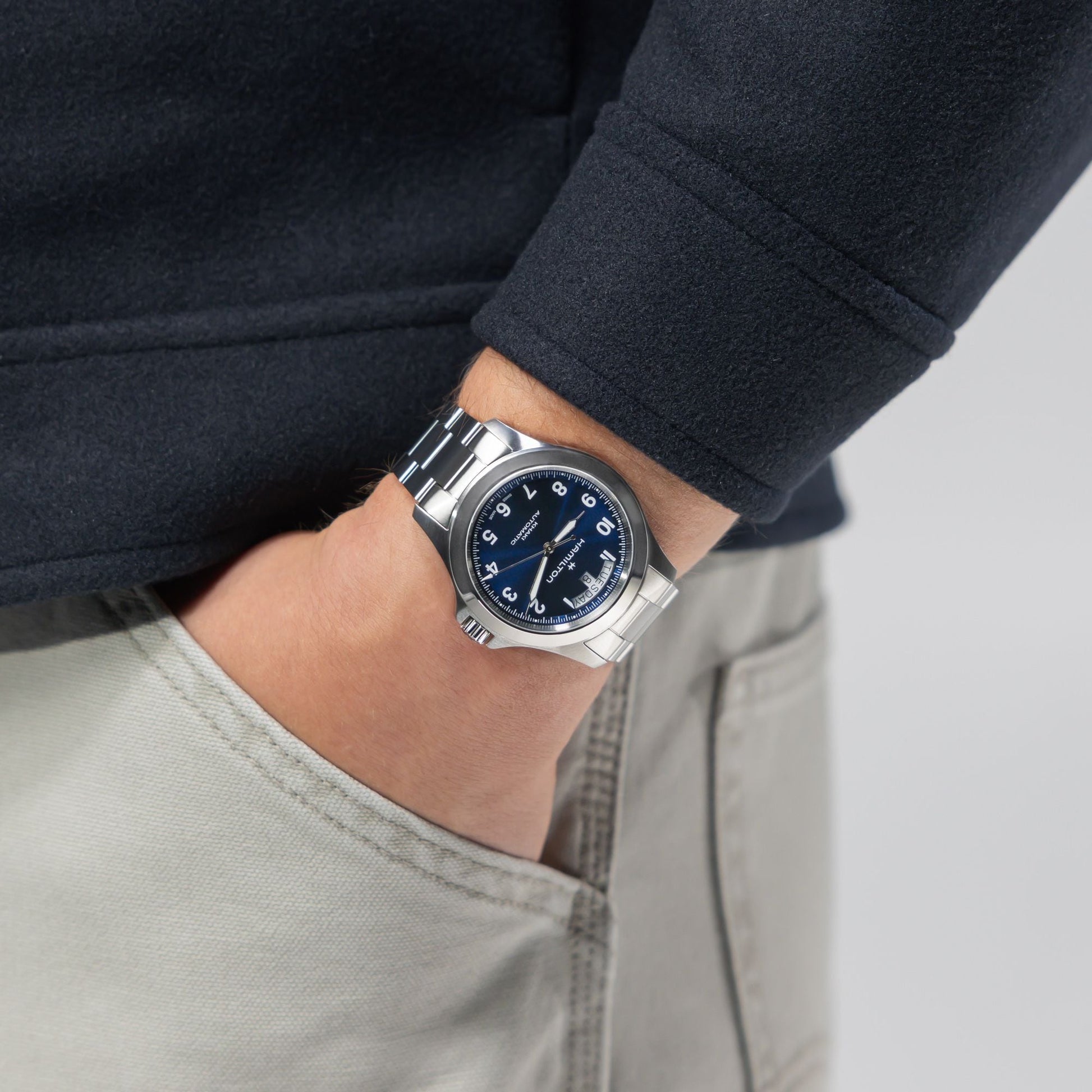 Hamilton Khaki Field King Day-Date 40mm H64475140