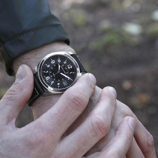 Khaki Field Quartz
 H68551733
