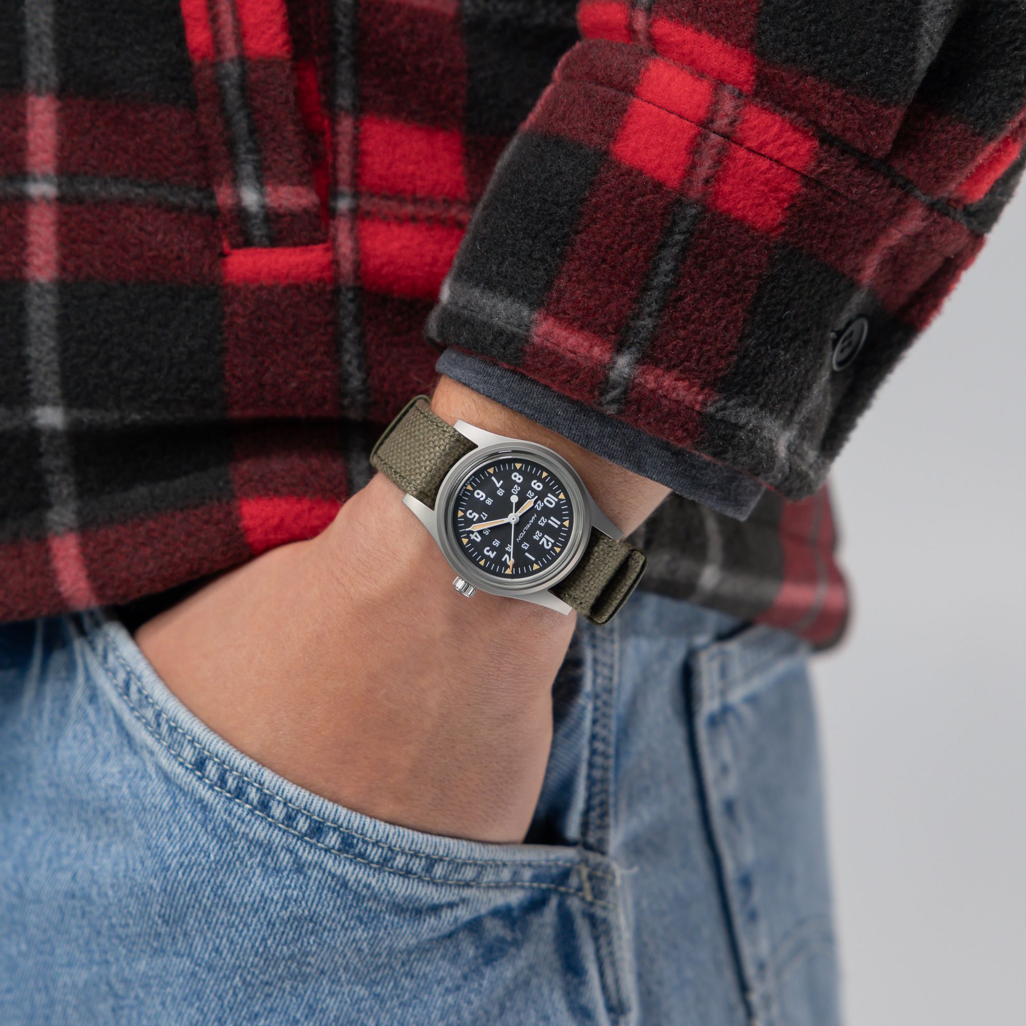Khaki Field Mechanical 250 36mm Watch H89399930 – AZZI Jewelers
