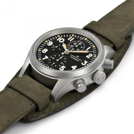 Khaki Field Auto Chrono
 H71706830