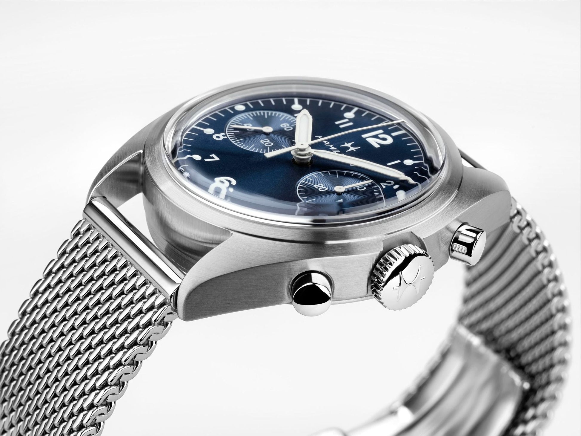 Hamilton Khaki Aviation Pilot Pioneer Mechanical Chrono H76409140