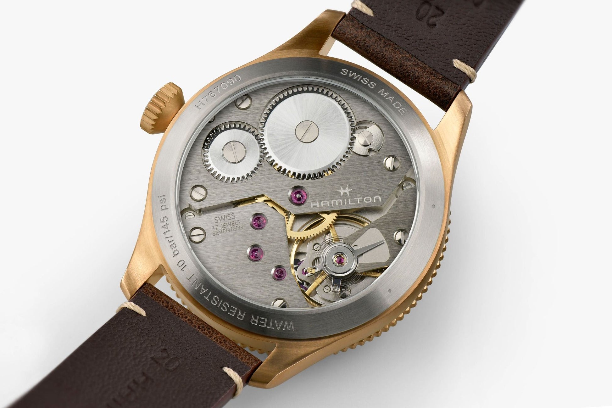 Hamilton Khaki Aviation Pilot Pioneer Mechanical Bronze 43mm H76709510