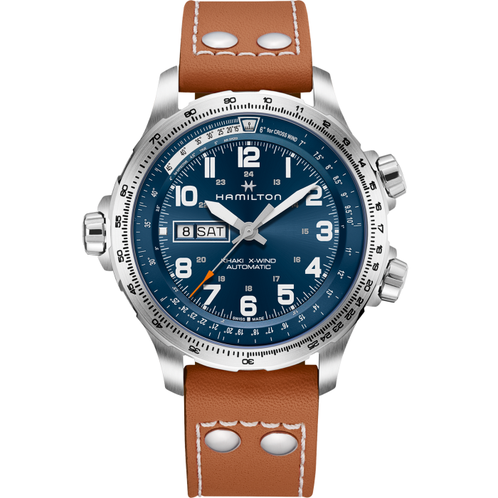 Khaki Aviation X-Wind Day Date Auto
 H77765541