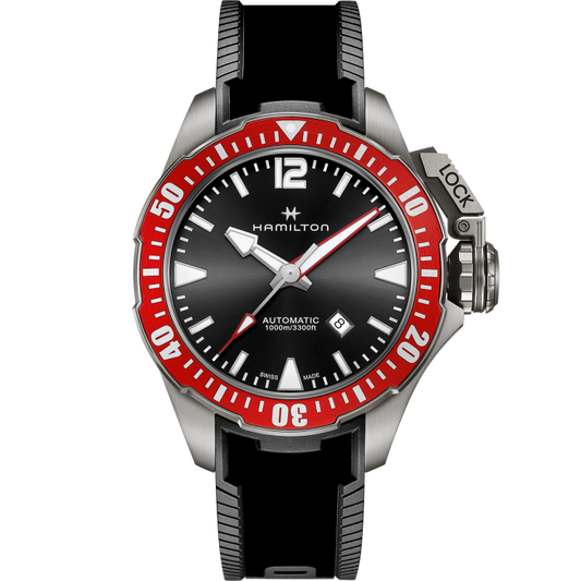 Khaki Navy Frogman Titanium Auto
 H77805335