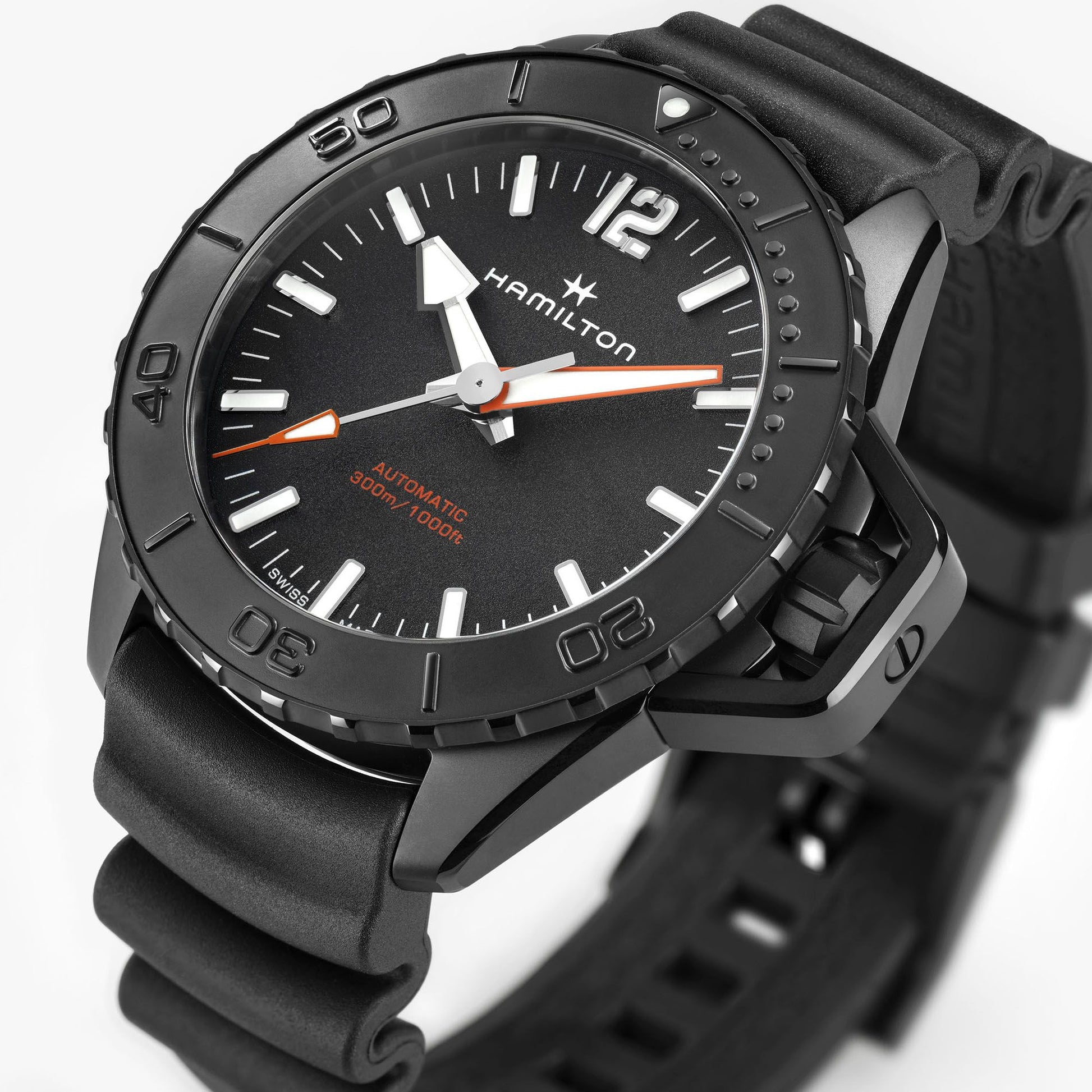 Hamilton Khaki Navy Frogman Auto H77855330