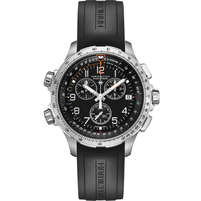 Khaki Aviation X-Wind Gmt Chrono Quartz
 H77912335