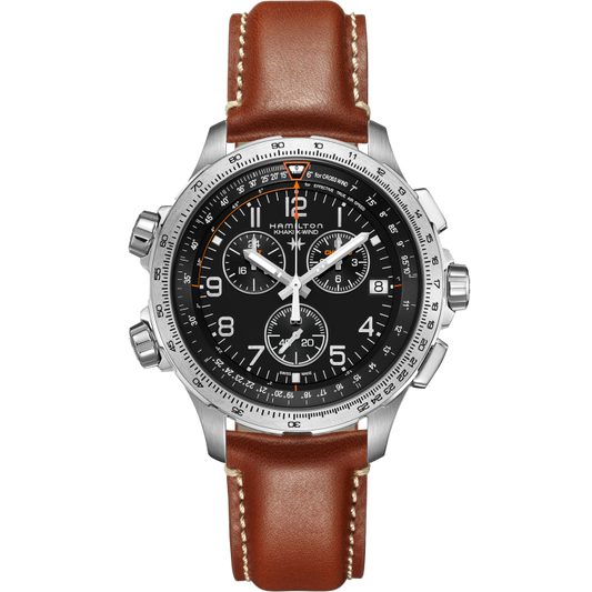 Khaki Aviation X-Wind Gmt Chrono Quartz
 H77912535