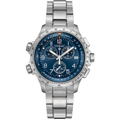 Khaki Aviation X-Wind Gmt Chrono Quartz
 H77922141