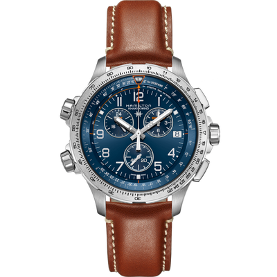 Khaki Aviation X-Wind Gmt Chrono Quartz
 H77922541