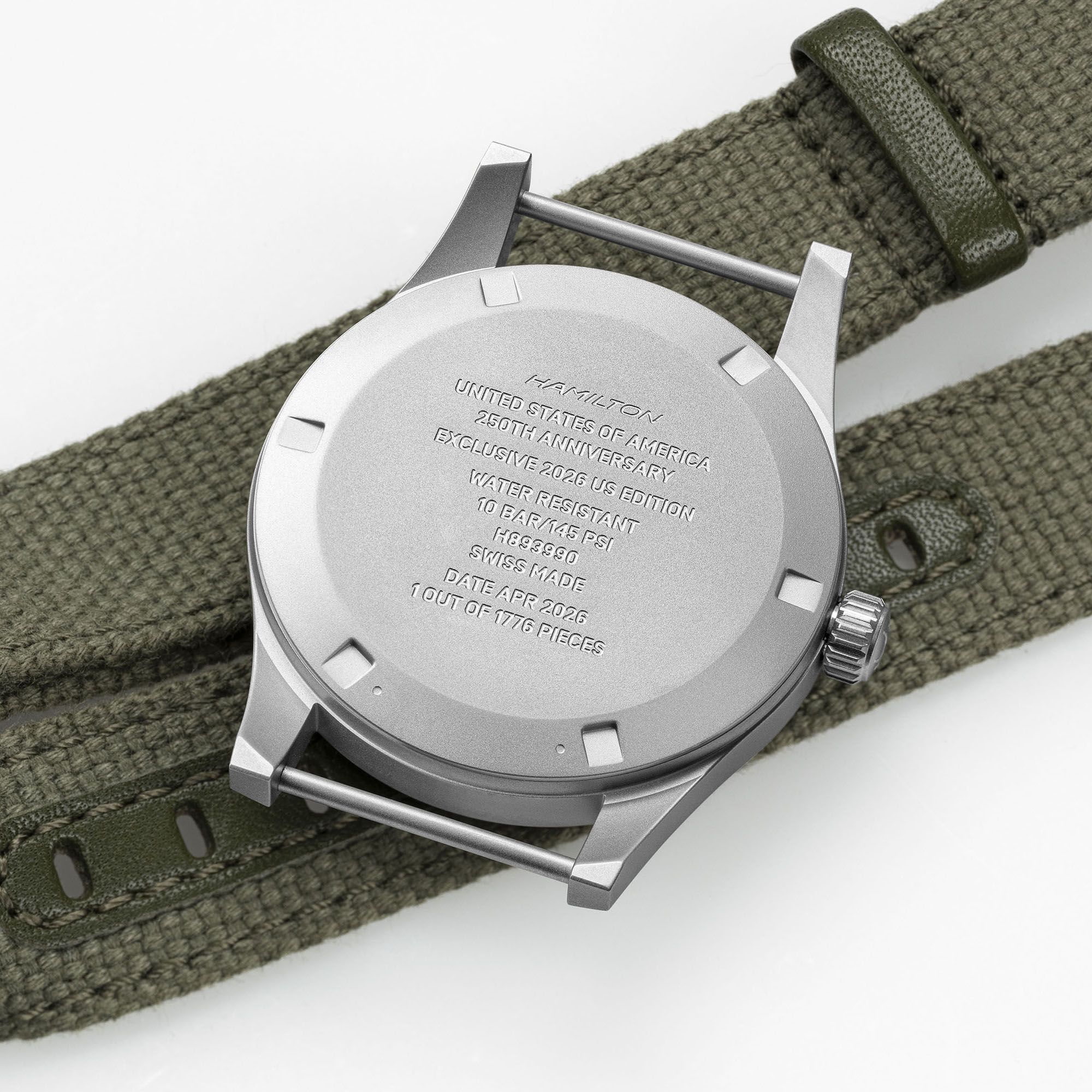 時計 Hamilton Khaki Khaki Field Mechanical 250 36mm Watch H89399930 – AZZI Jewelers