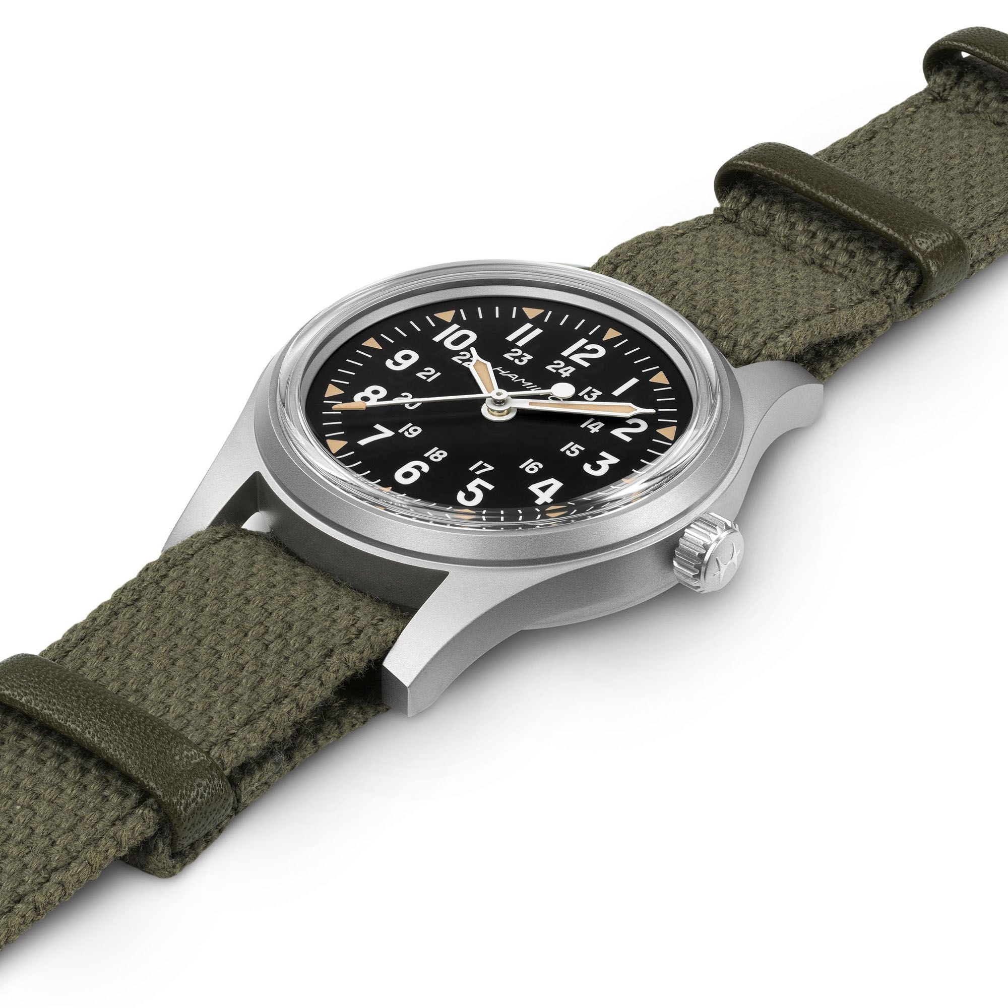 Khaki Field Mechanical 250 36mm Watch H89399930 – AZZI Jewelers