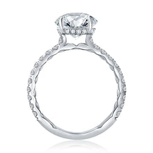 A.Jaffe Engagement Rings Statement Round Quilted Engagement Ring ME1865Q/244