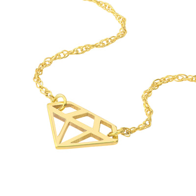 Diamond-Shaped Necklace 4690141