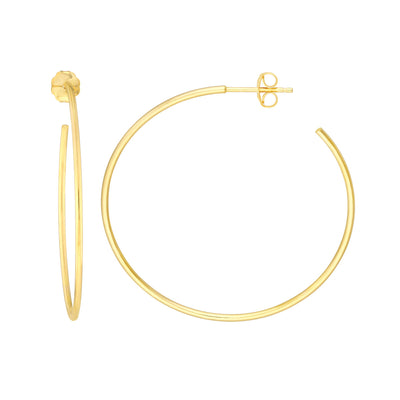 Gold Hoop Earrings 4690138