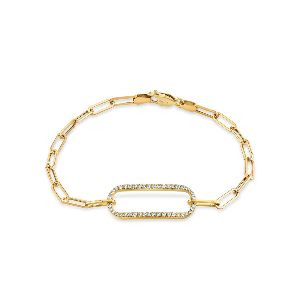 Pave Singleton Bracelet BR356