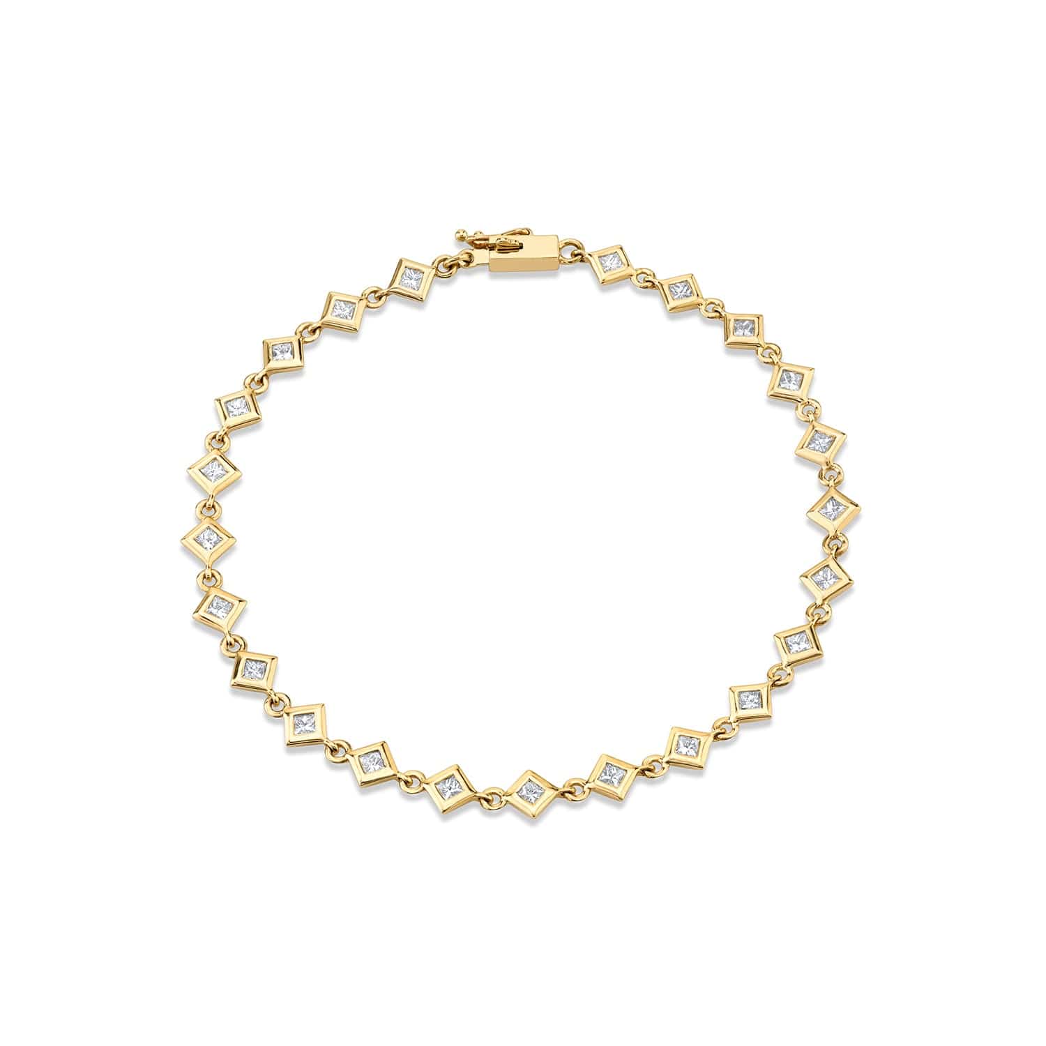 princess-bezel-tennis-bracelet