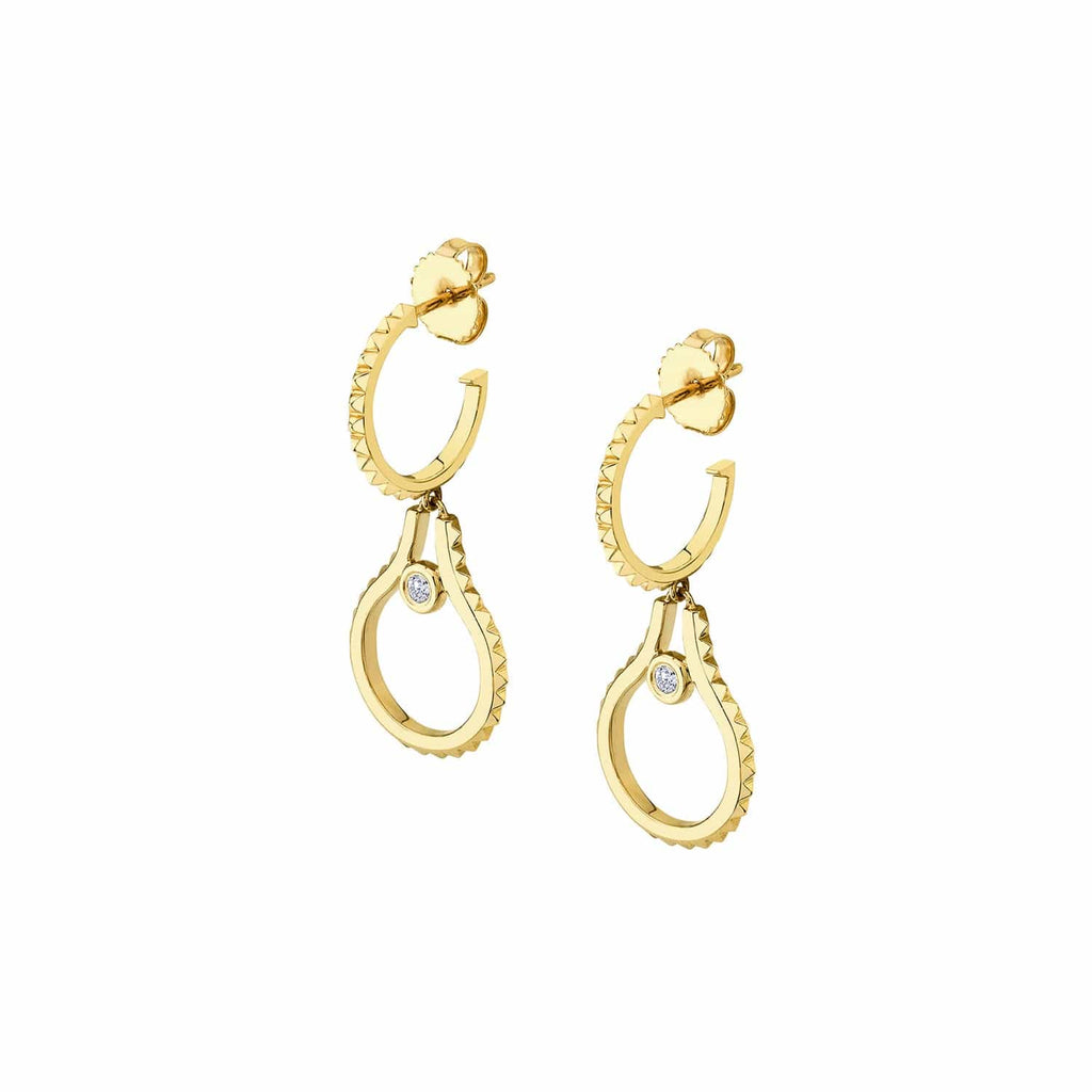 Mini Signature MM Tetra Earrings ER374