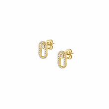 Pave Singleton Studs ER354PV