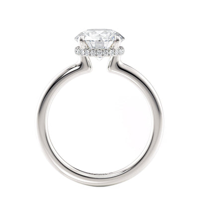 Crown R750-2 Round-Cut Diamond Solitaire