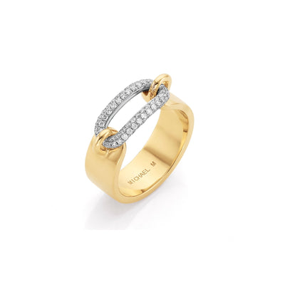 Pavé Luxe Link Ring