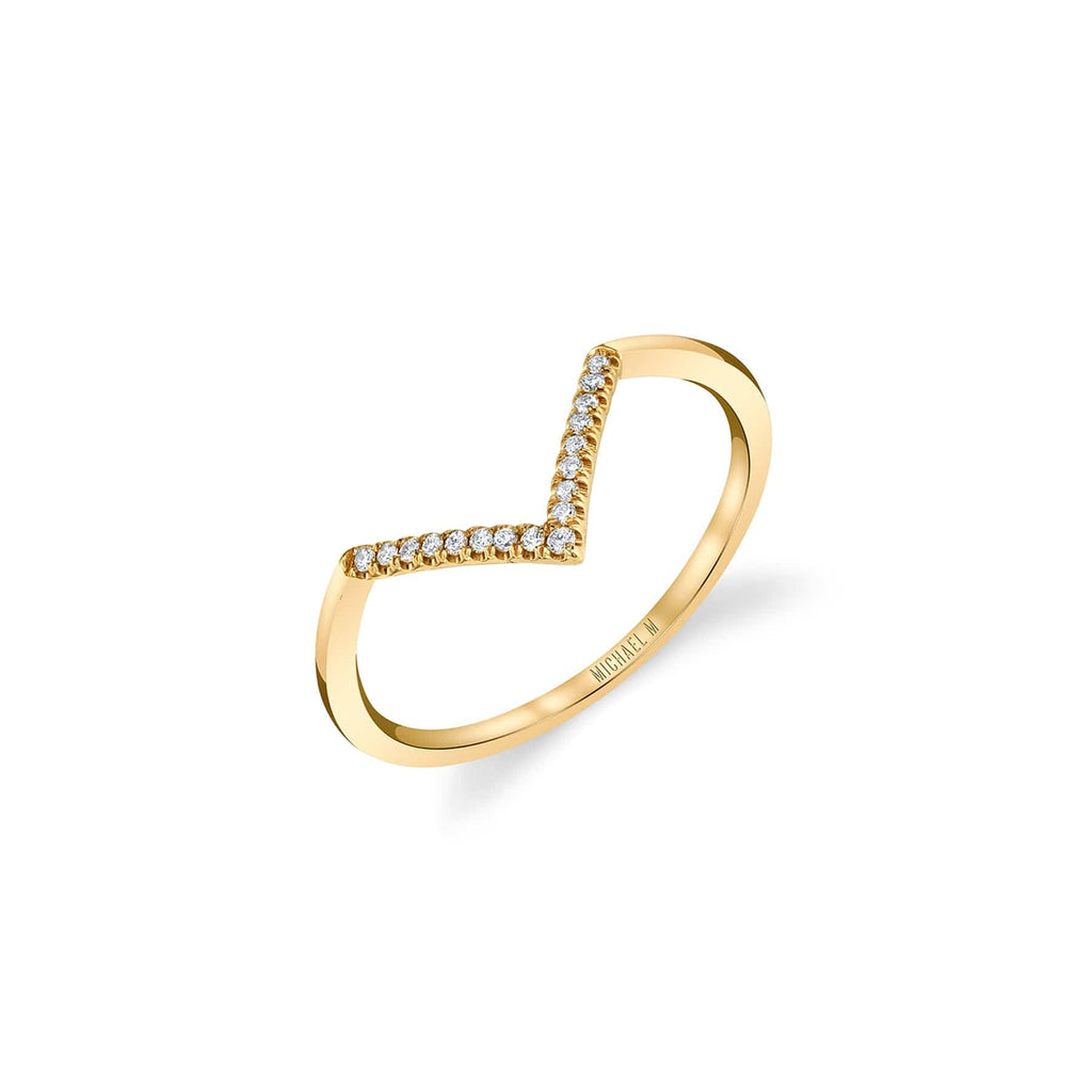 Diamond V Ring F283-YG4