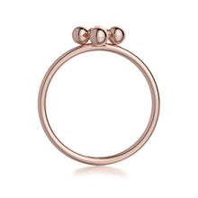 Single Diamond Cross Ring F329-YG4